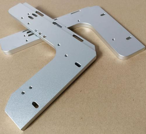 Tilpasset presisjons CNC fresing anodisert aluminium deler